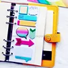 Beautiful design foil memo pad arrow sticky note with custom logo