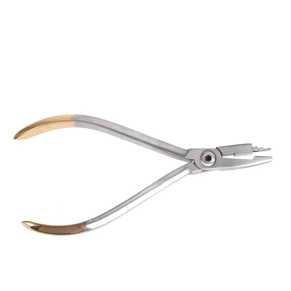 Stainless Steel Tc Orthodontic Tweed Omega Loop Forming Plier Serrated