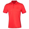 2013 Short Sleeve Cotton Pique Fabric Men Red Polo T Shirt Blank Design Offered Customized Label