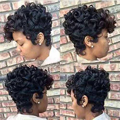 cheap short wigs for black women