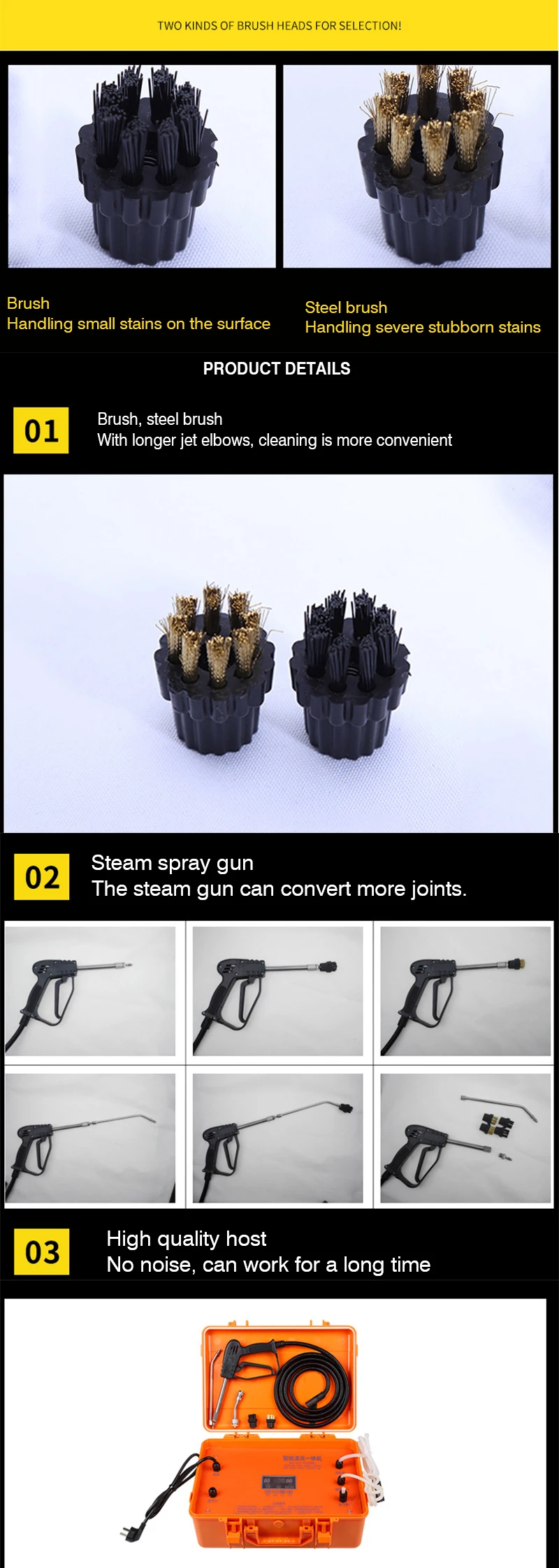 High pressure washing machine steam clean machine for air conditioner 