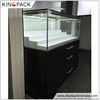 Quality commitment eyeglasses display showcase with LED light for optical shop