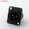 3 pin XLR male panel mount connector for sales