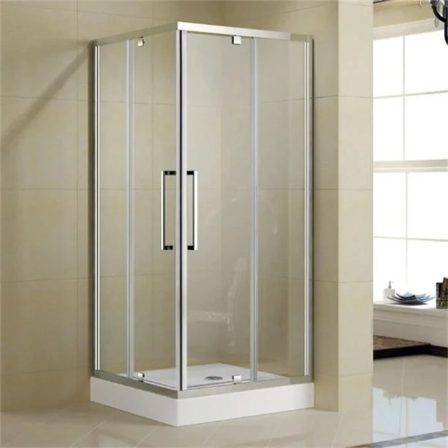 Safety Tempered Glass Shower Enclosure/shower Screen With Polished Edge