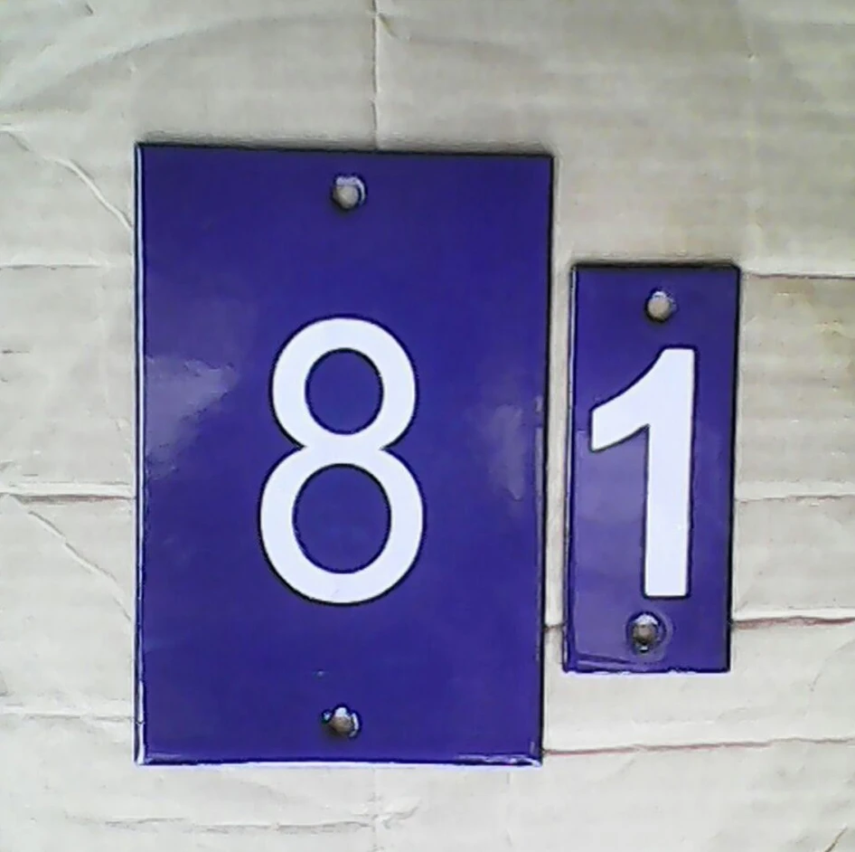 Metal Single Number Plates Buy Metal Single Number Plates,Rotating