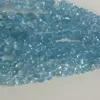 Exclusive quality 8 inches Sky blue topaz faceted onion loose gemstone beads