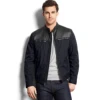 Newest Mixed Media Quilted Warm Winter Without Hood Polyester Nylon Custom Quilted Jacket Men | Quilted Jacket Men