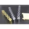 Zinc alloy raindrop eyes bar furniture pull cabinet drawer handles in customized color in good finishing for kitchen nutensil