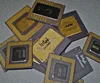 Ceramic CPU Processor Scrap gold / AMD 486 CPU AND 586 CPU SCRAPS