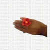Pure sheep soft wool felt flowery design finger ring/ 100% hand made felt finger ring/ OEM packaging felt finger ring