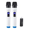 Sertong UHF Handheld Wireless Microphone with Mini Portable Receiver USB Output, For Church/Home/Karaoke/Business (T23DU)