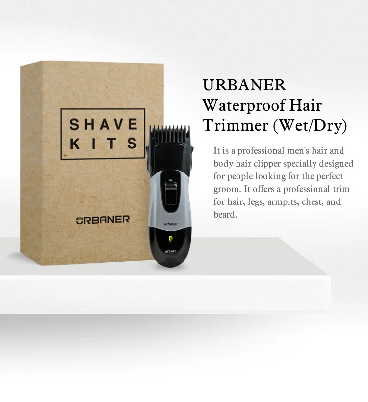 Hair Removal Clipper Waterproof Type【URBANER】MB-333