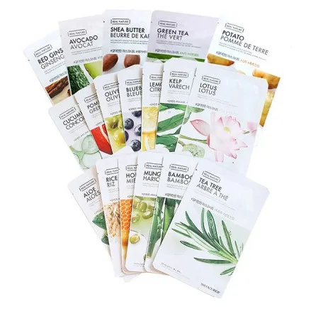 
[The face shop] Real nature mask - wholesale korean distributor korean facial mask 
