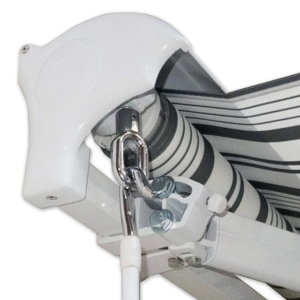 Rollaway Bat Wing Electric Sun Canopy and Aluminum Window Awnings from