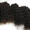Wholesales African American Love No Bad Smell Afro Kinky Curl Raw Indian Temple Curly Human Hair