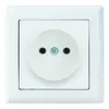 Long Lasting 16A 250V European Type VDE/CE Approved Electrical Socket Wall Power Socket for Home