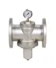 Direct Acting Pressure Sustaining / Back Pressure Valve for Water and Air Made in Taiwan Stainless Steel