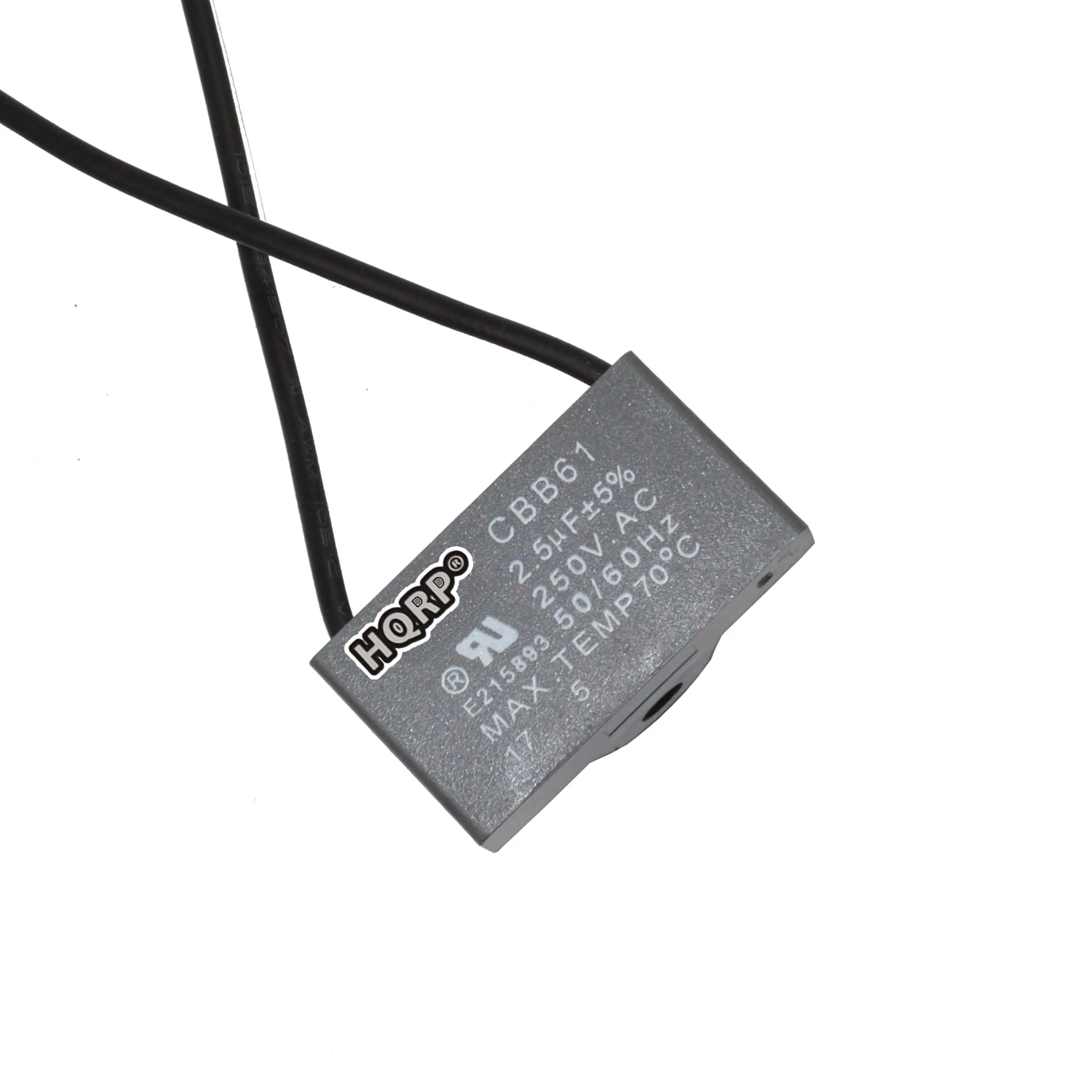 Buy Hqrp Capacitor For Harbor Breeze Ceiling Fan Cbb61 1 5uf 2 5uf
