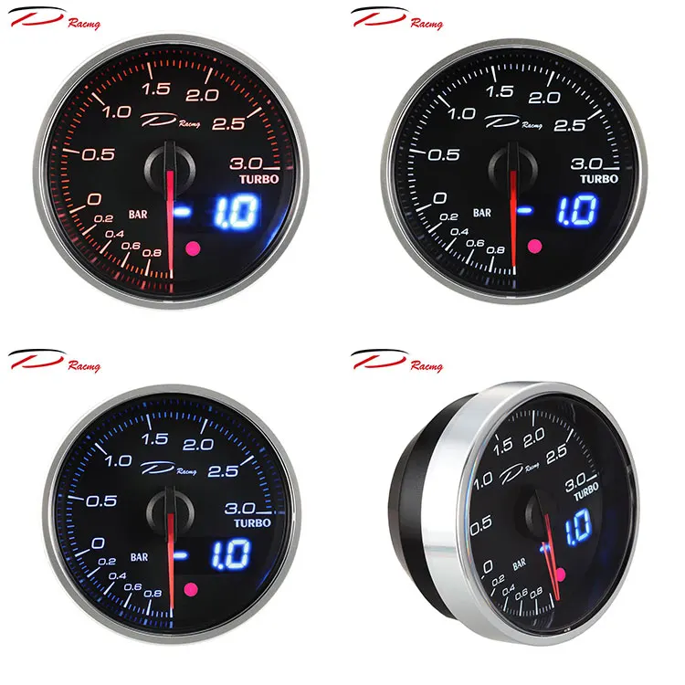 60mm Analog Combo Digital Depo Racing Boost Gauge Buy Auto Parts