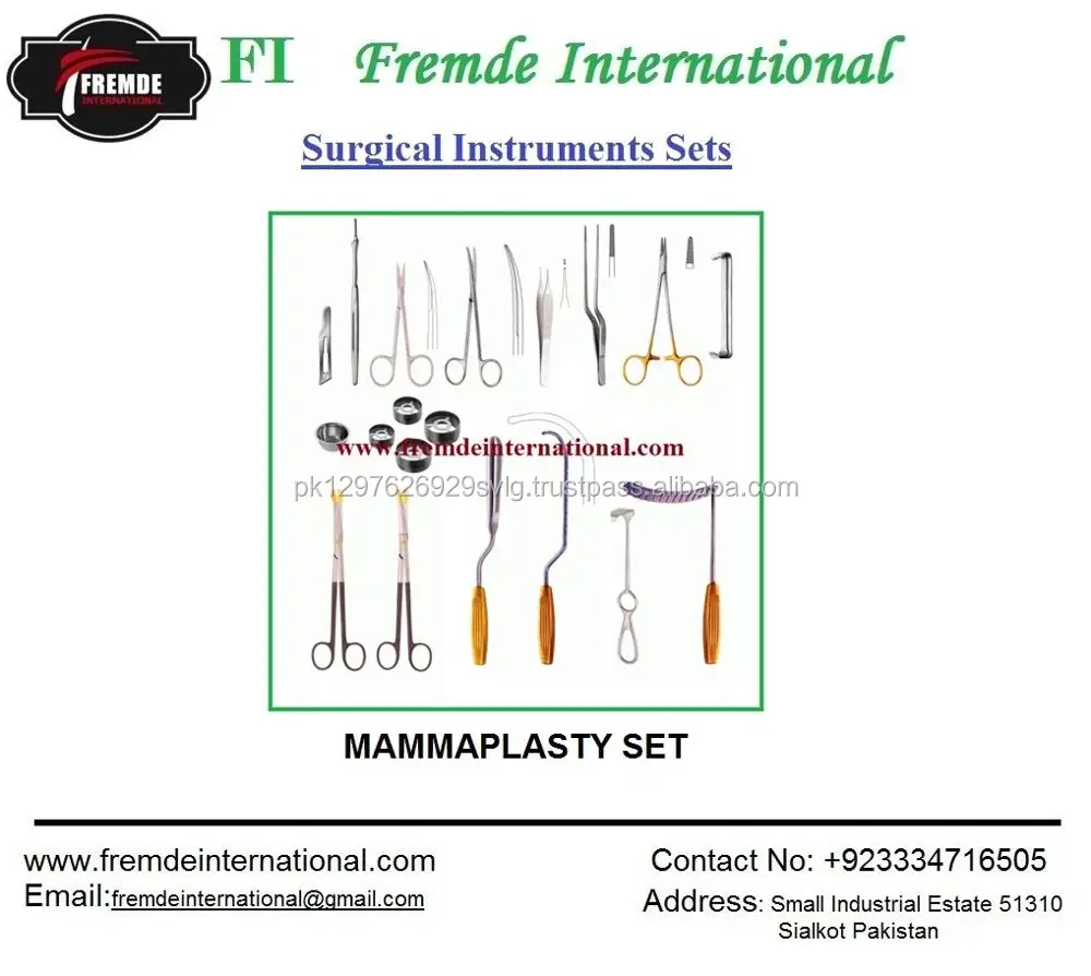 Hernia Surgery Instruments Set Of 30 Pieces Ce Certified Buy General