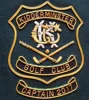 Golf Club blazer badge/Kidderminster gold bullion embroidered patch/crest