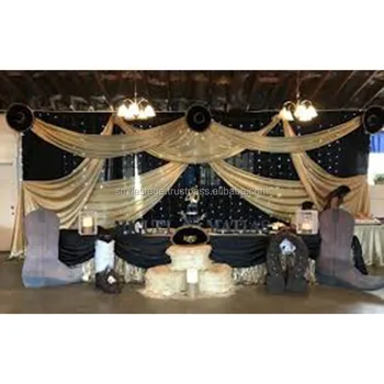 Antique Pipe Stand Backdrop Pipe And Drape For Wedding Steel Base