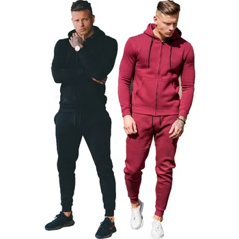 muscle fit tracksuit