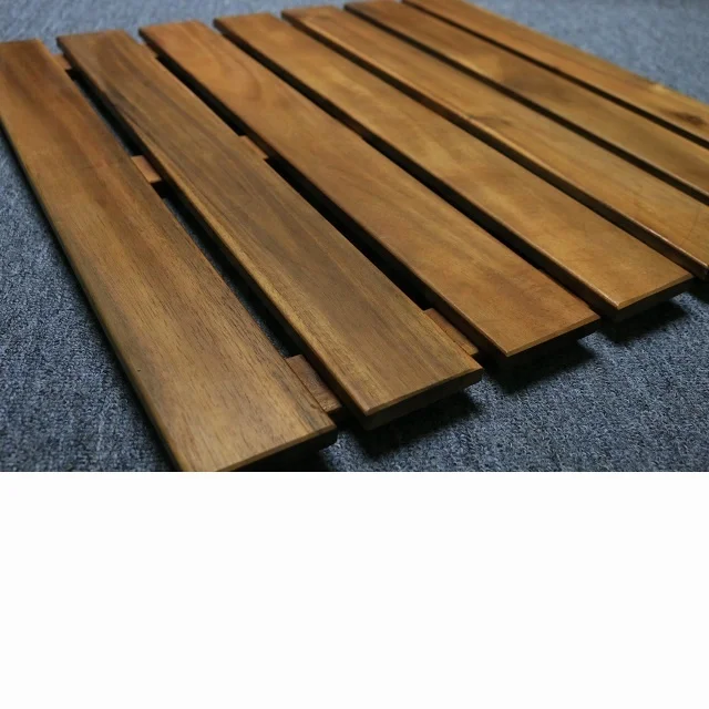 Diy High Quality Rubber Wood Bath Mat For Bathroom Buy Non