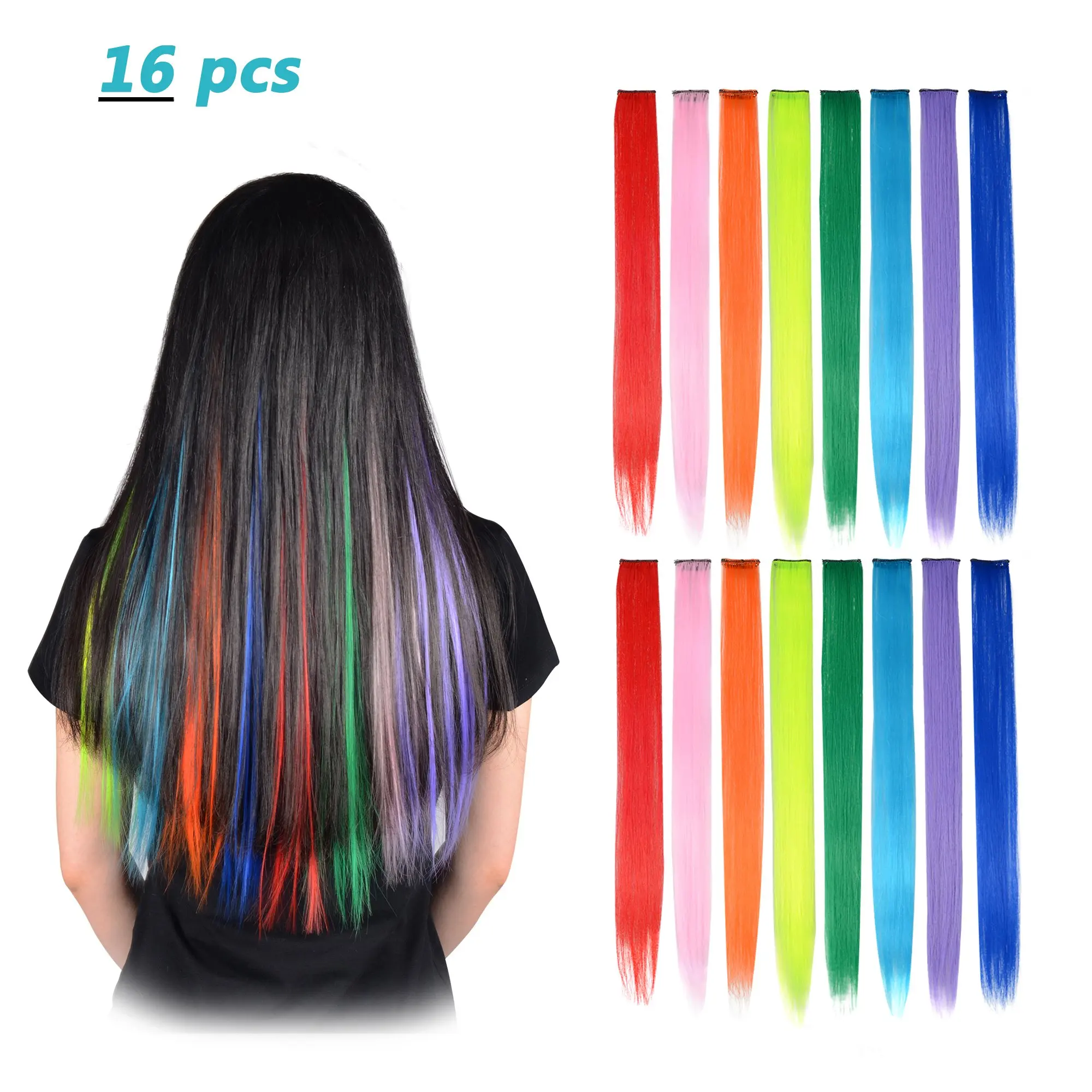 kids clip in hair