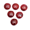 Round Faceted Lab Created Druzy Loose Gemstone