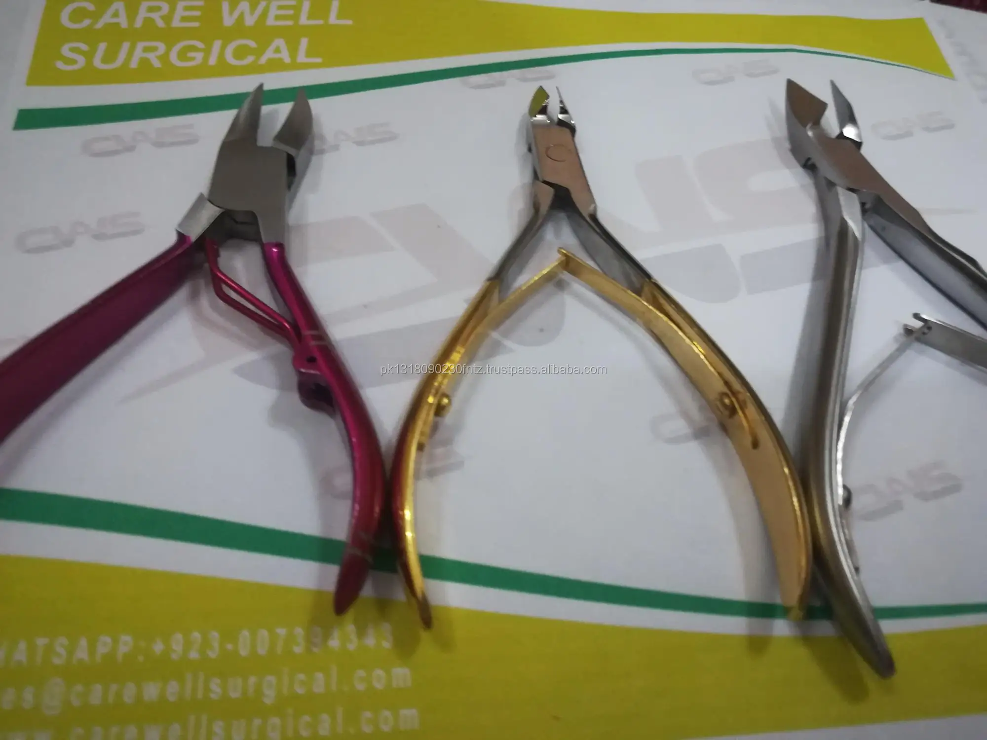 High Quality Stainless Steel Nail Cuticle Nipper For Professional Salon