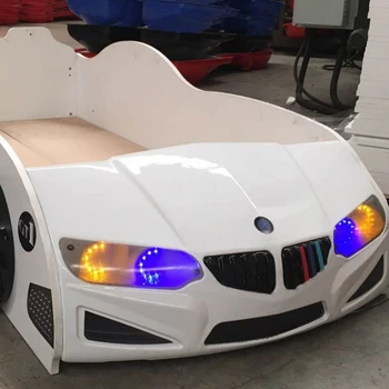 race car bunk bed