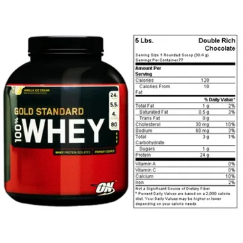 Optimum Nutrition On 100% Whey Protein Gold Standard 10lb ...