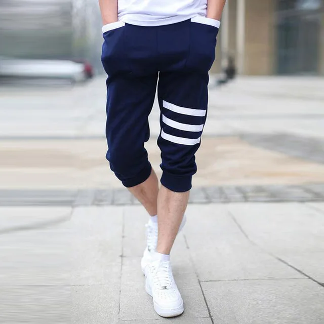 cropped harem joggers