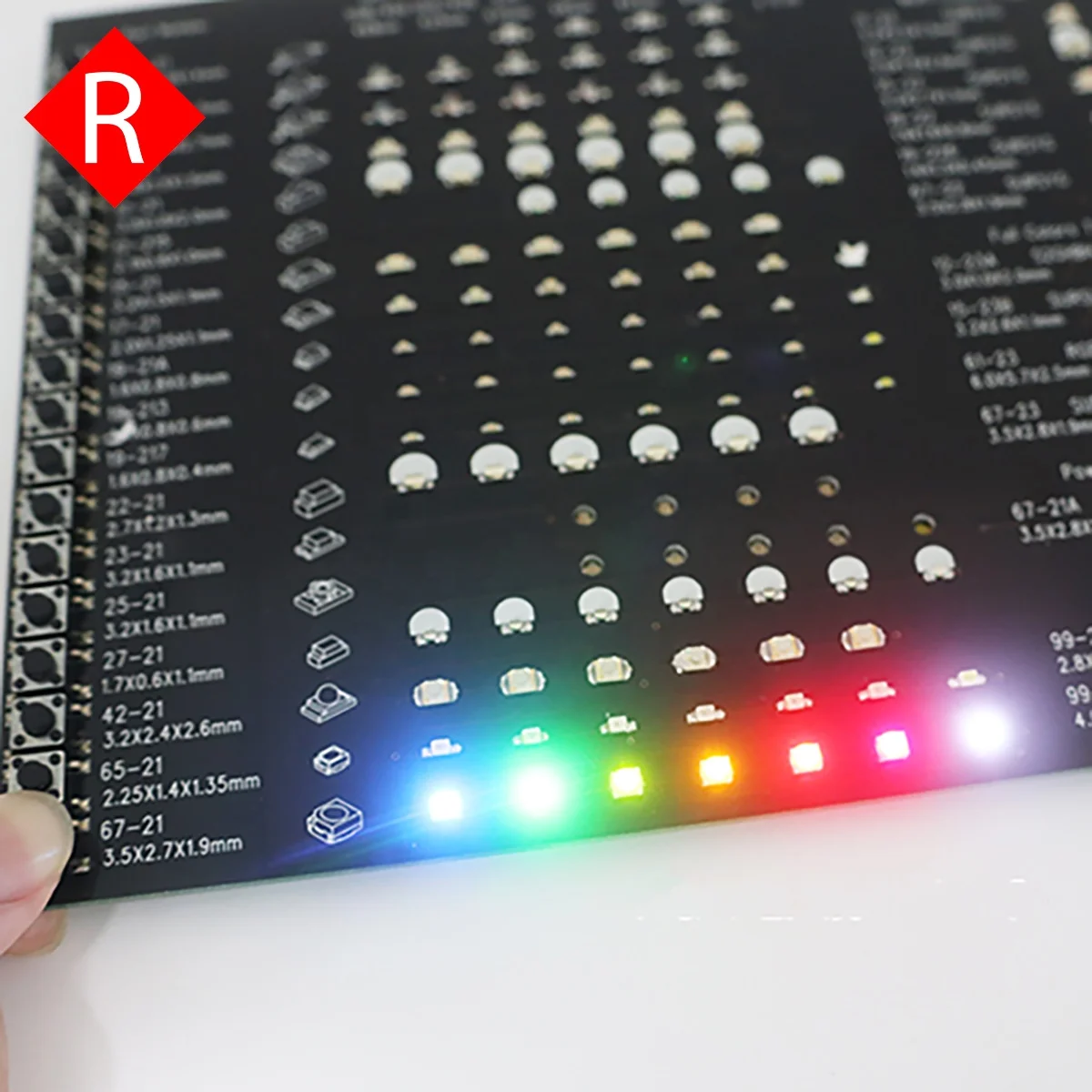 Best customer service Professional RoHS Approval Everlight Tri-colour SMD LED