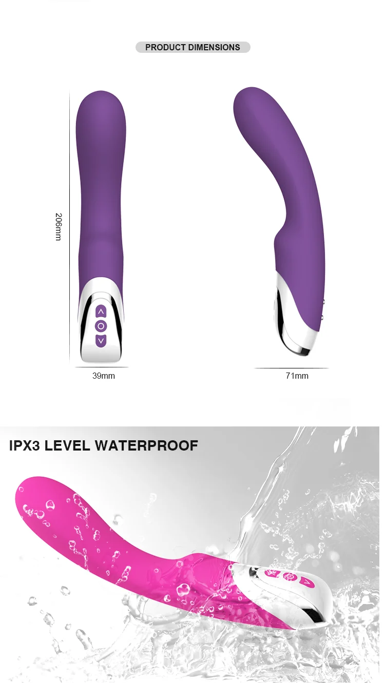10 do vibrador realístico bonito forte de Rabbot do vibrador do vibrador do amor da velocidade brinquedos adultos