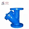 GG25 ductile/gray cast iron material with SS304 screen flange strainer