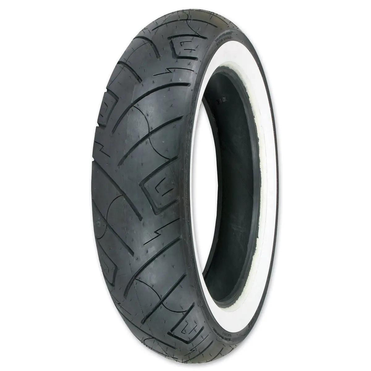 130//90B-16 73H Shinko 777 H.D Front Motorcycle Tire White Wall for Harley-Davidson Softail Heritage Classic FLSTC 1987-2006