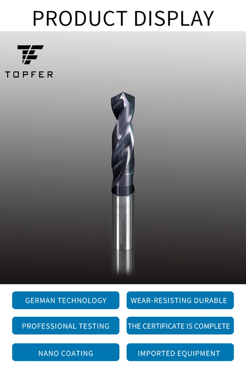 High Precision Tooling non-standard coated twist drill bit