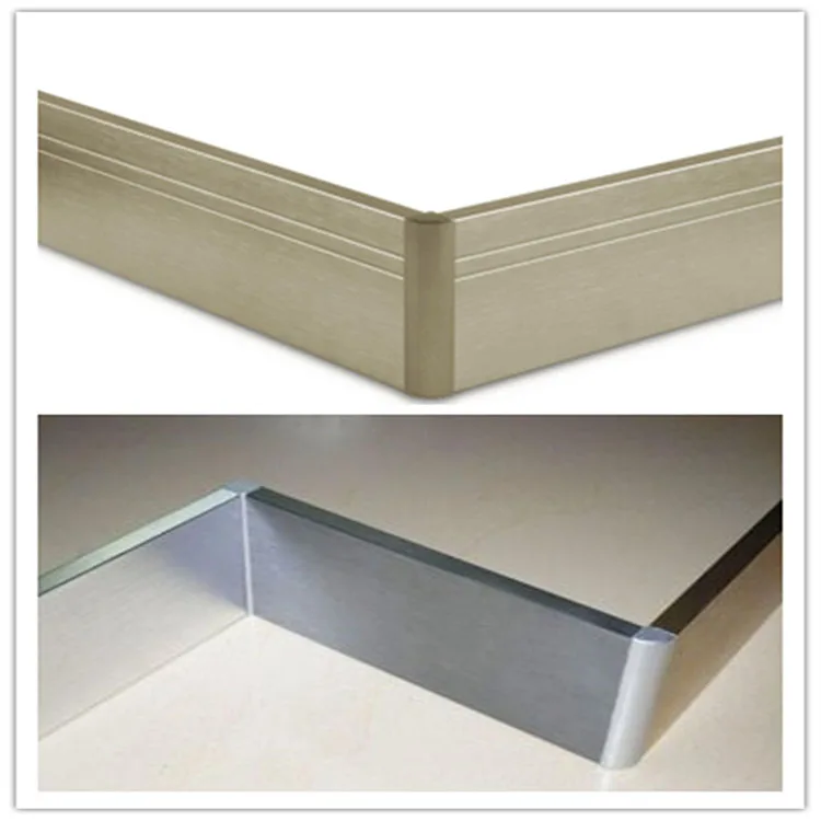 Wholesale Kitchen Kickboard Plinth For Aluminium Flooring Skirting