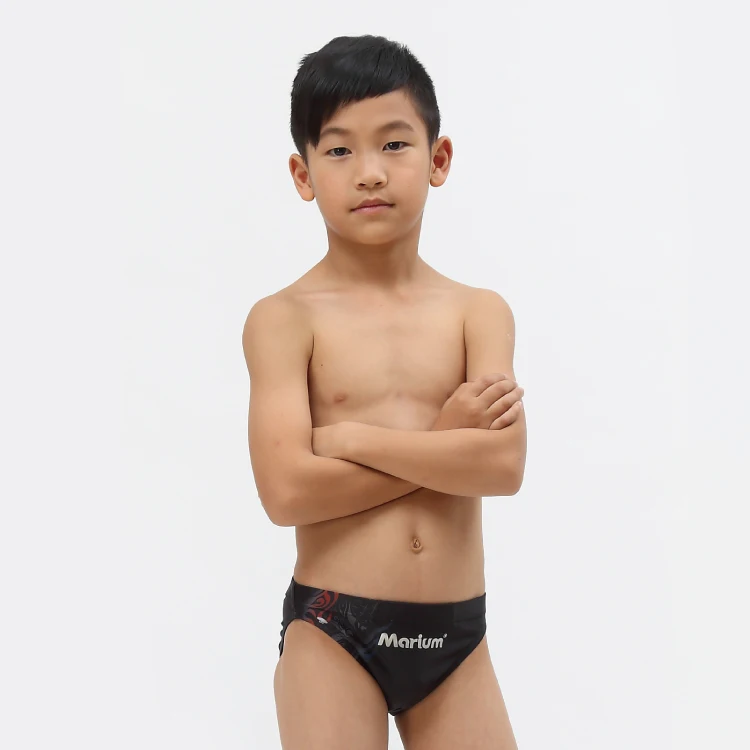 Young asian boys in lycra