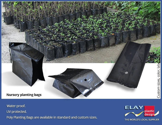 Plastic Planting Bags Plant Nursery Bag Seedling Agricultural Product On Alibaba