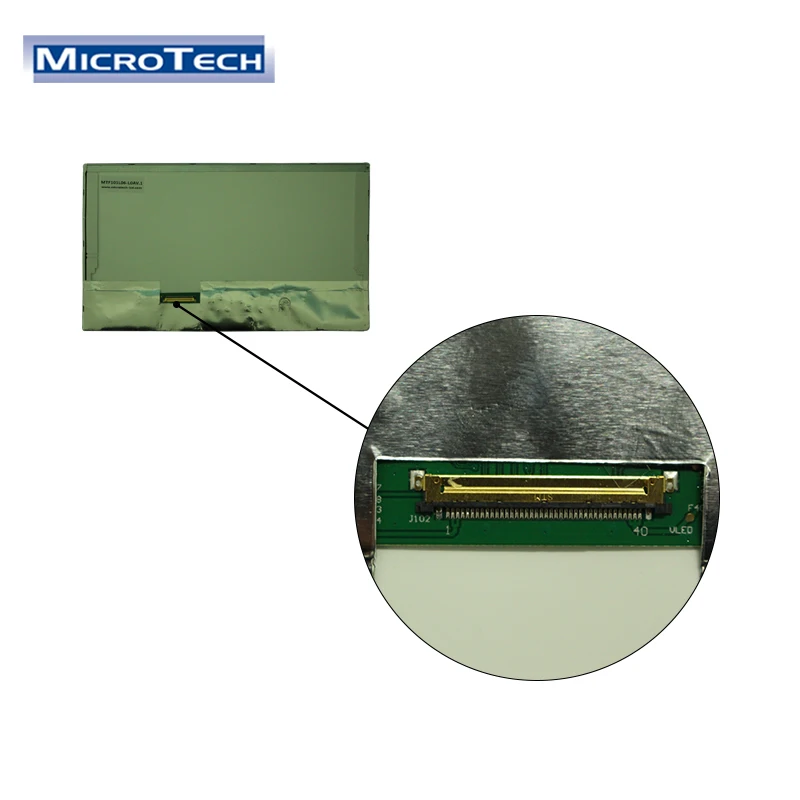 Hong Kong Warehouse 40 Pin LVDS Interface 1024*600 Resolution Custom LCD Screen 10.1 Inch Module