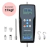 Digital Force 1K Meter Gauge Pull & Push Magnitude Test Tester Newtonmeter Newton N / kg / lb / g Measurement