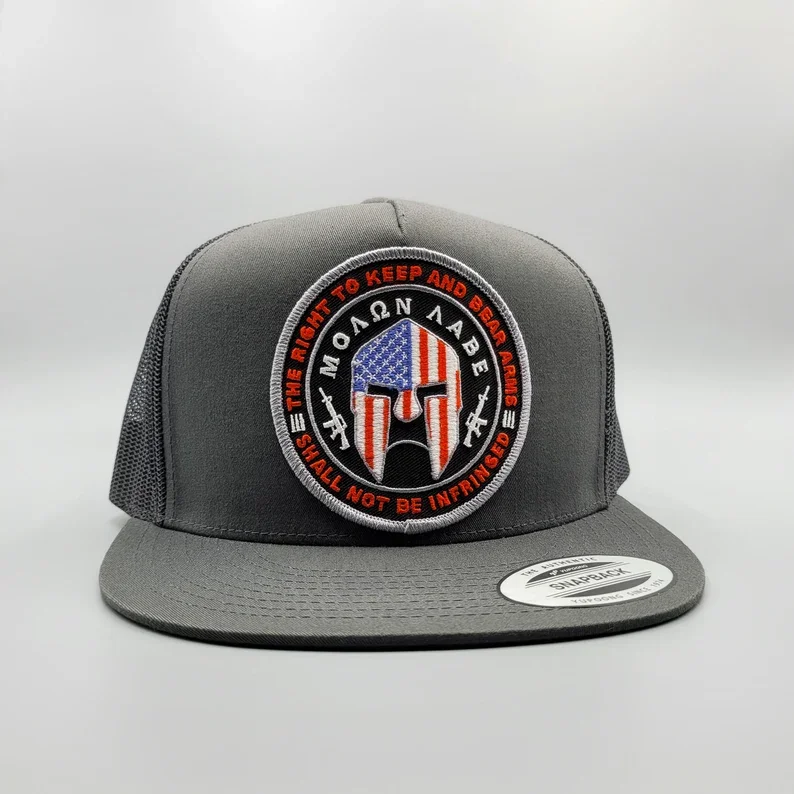Logo Trucker Cap Flat Brim