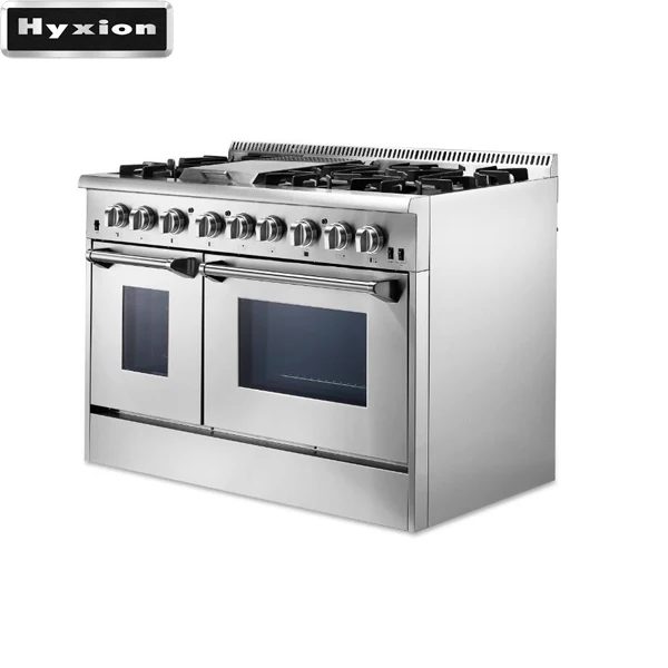 Hrd4803u Stainless Steel Pro Style 48 Dual Fuel Cooking Range