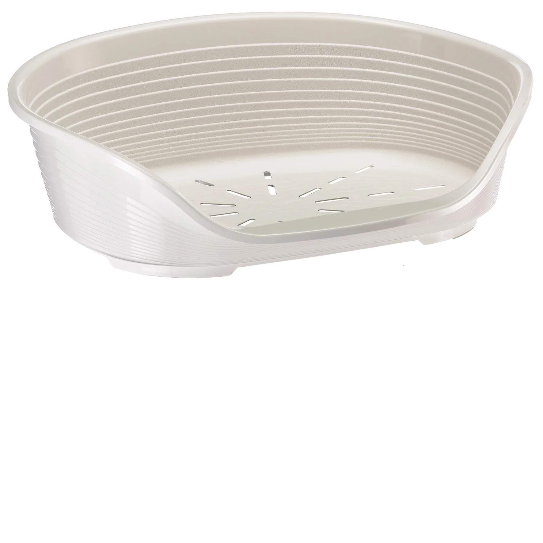 Ferplast Siesta Deluxe Indoor Plastic Dog And Cat Bed With Antislip