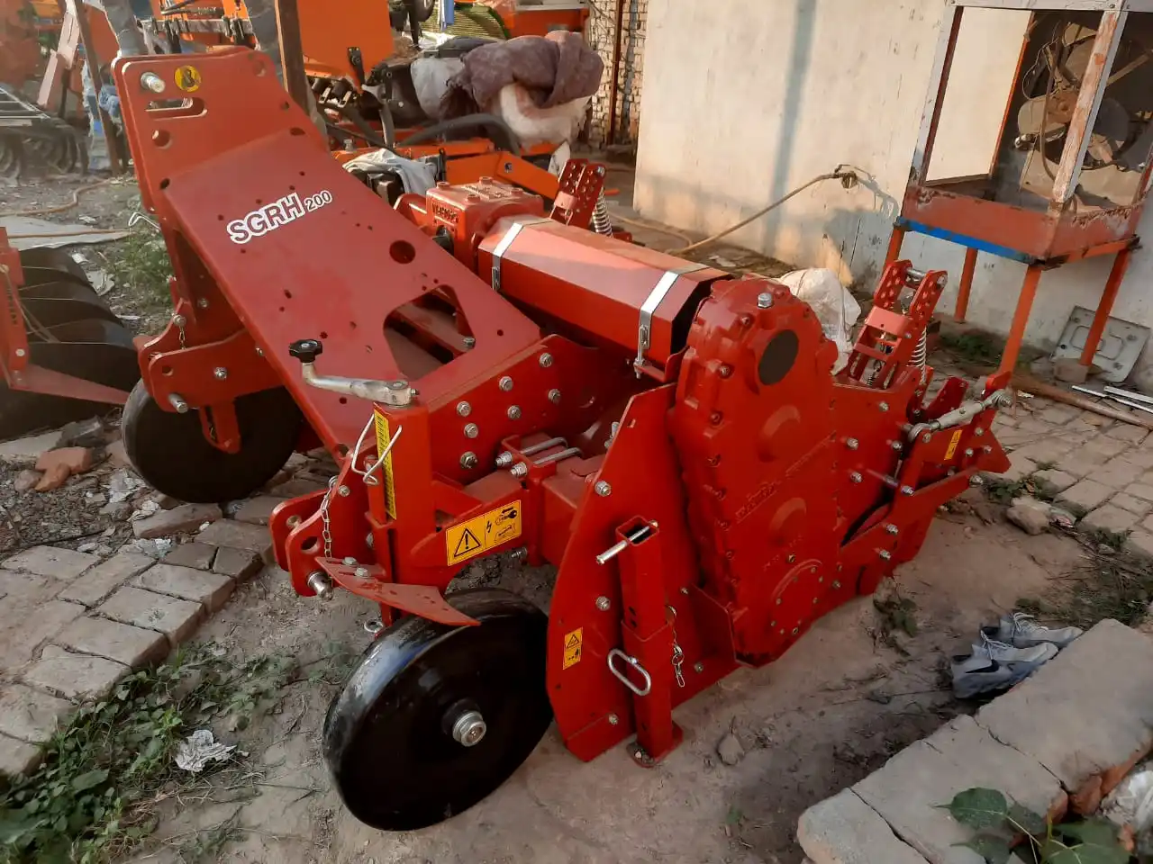 High Performance Tractor Pto Rototiller Rotavator Color Support Weight