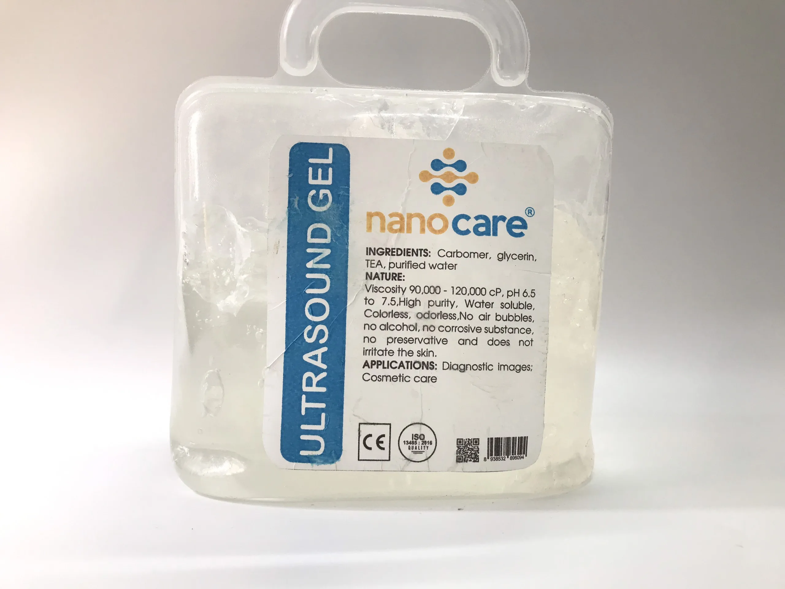 250ml/5l Bottle Ultrasonic Conductive Certified Nanocare Medical