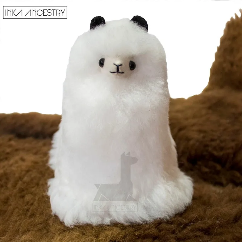 real alpaca fur stuffed animal